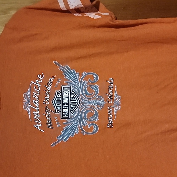 Harley Davidson women's short sleeve shirt size XL - Picture 3 of 3